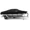 Eevelle Boat Cover V HULL RUNABOUT Low or No Bow Rails Inboard 33ft 6in L 102in W Black SFVR33102-BLK - alternate 1